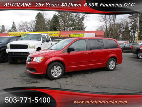 2012 Dodge Grand Caravan for sale at AUTOLANE in Portland OR