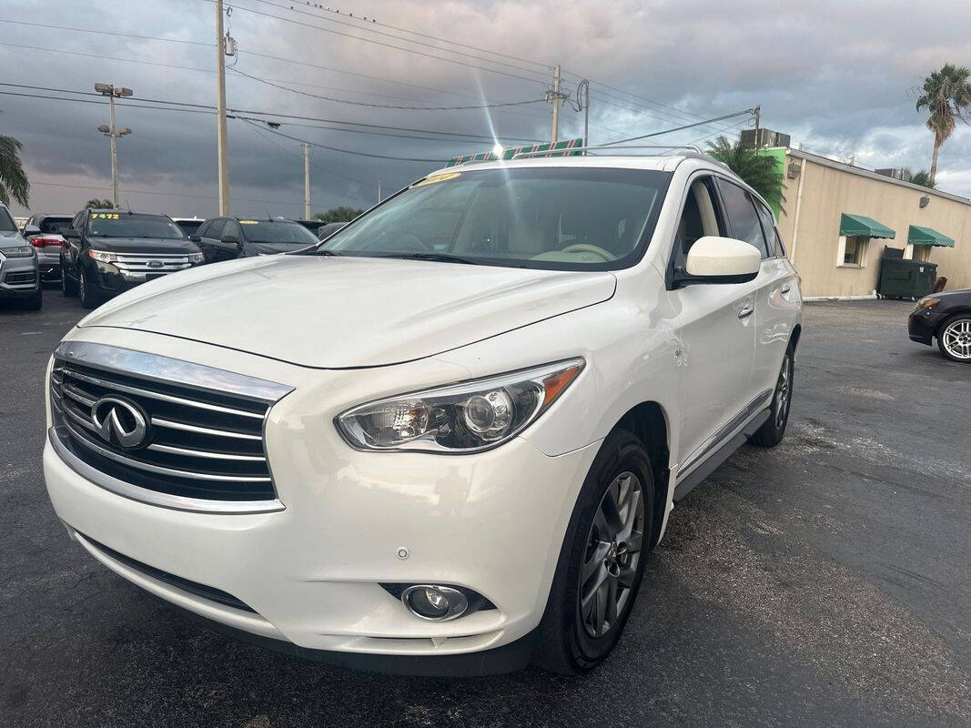 2014 INFINITI QX60 for sale at Tropical Auto Sales in North Palm Beach, FL