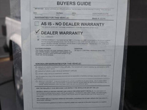 2023 Jeep Gladiator Sport S