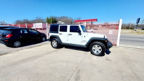2014 Jeep Wrangler Unlimited for sale at Shaks Auto Sales Inc in Fort Worth TX