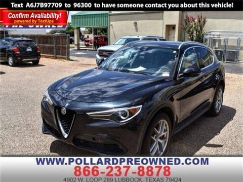 2018 Alfa Romeo Stelvio for sale at POLLARD PRE-OWNED in Lubbock TX