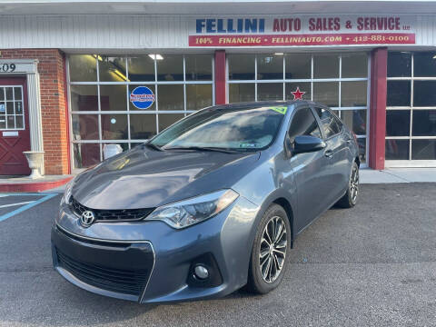2014 Toyota Corolla for sale at Fellini Auto Sales & Service LLC in Pittsburgh PA