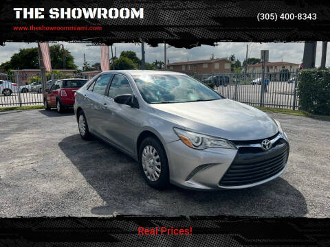 2016 Toyota Camry for sale at THE SHOWROOM in Miami FL