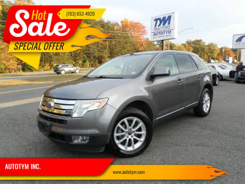 2009 Ford Edge for sale at AUTOTYM INC. in Fredericksburg VA