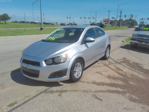 2012 Chevrolet Sonic for sale at BUZZZ MOTORS in Moore OK