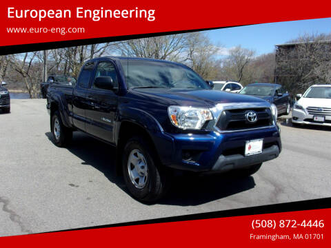 2012 Toyota Tacoma for sale at European Engineering in Framingham MA