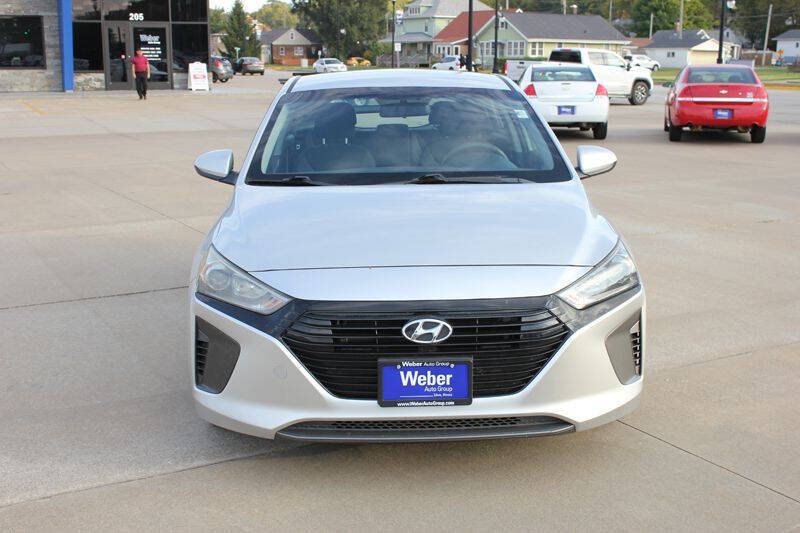 2019 Hyundai Ioniq Hybrid Blue