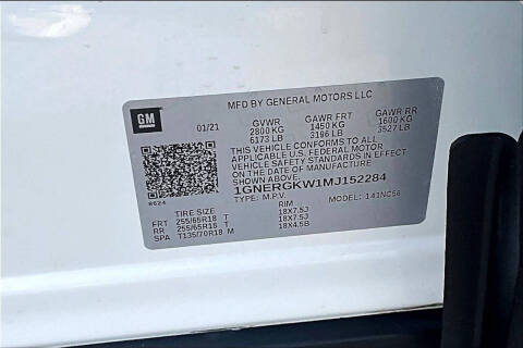 2021 Chevrolet Traverse LT Cloth