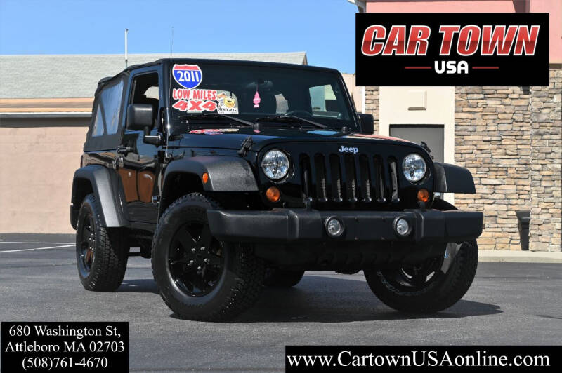2011 Jeep Wrangler for sale at Car Town USA in Attleboro MA