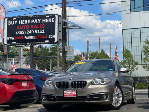 2014 BMW 5 Series for sale at Buy Here Pay Here Auto Sales in Newark NJ