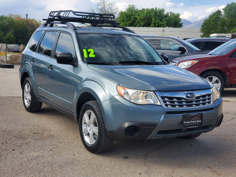 2012 Subaru Forester for sale at FRESH TREAD AUTO LLC in Spanish Fork UT