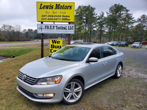 2015 Volkswagen Passat for sale at Lewis Motors LLC in Deridder LA