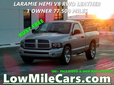 2004 Dodge Ram 1500 for sale at LowMileCars.com / LM CARS INC in Burr Ridge IL