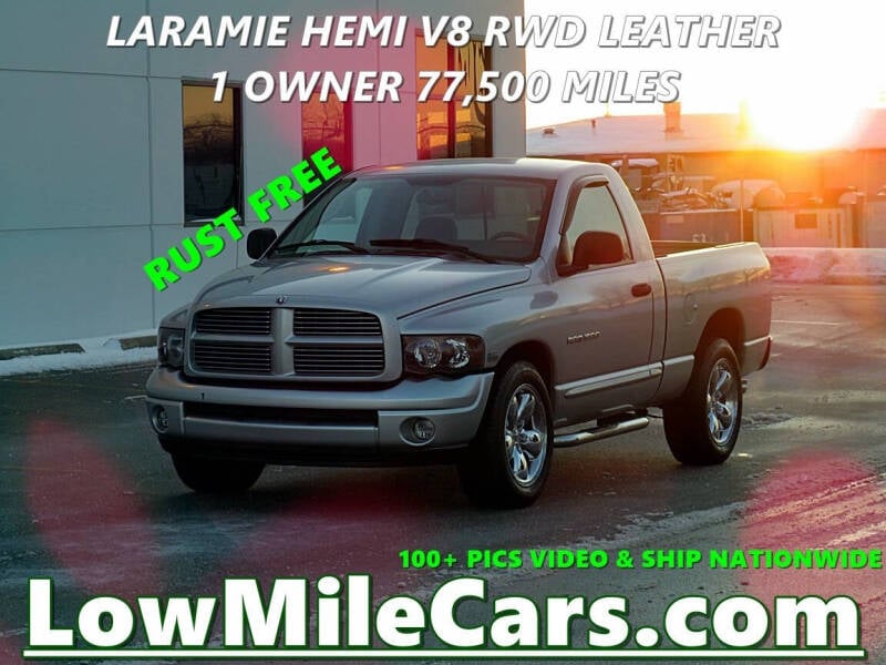 2004 Dodge Ram 1500 for sale at LowMileCars.com / LM CARS INC in Burr Ridge IL