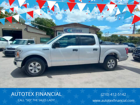 2018 Ford F-150 for sale at AUTOTEX FINANCIAL in San Antonio TX