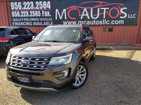 2016 Ford Explorer for sale at MC Autos LLC in Pharr TX