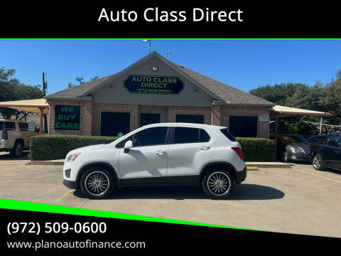 2016 Chevrolet Trax for sale at Auto Class Direct in Plano TX