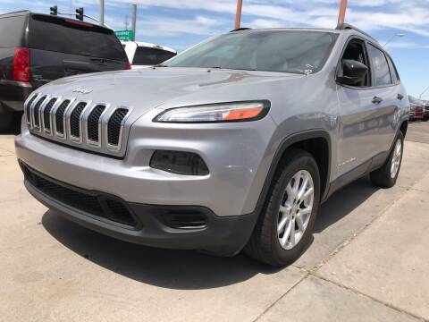 2017 Jeep Cherokee for sale at Town and Country Motors in Mesa AZ