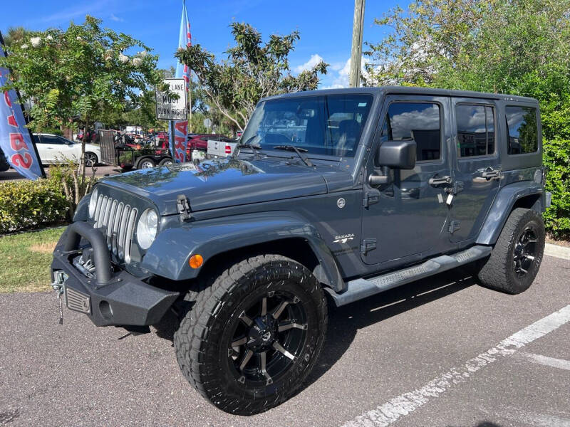 2016 Jeep Wrangler Unlimited for sale at Bay City Autosales in Tampa FL