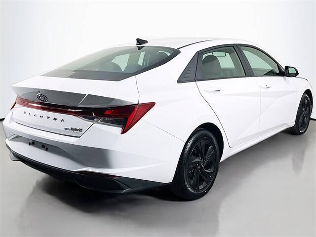 2023 Hyundai Elantra Hybrid Blue