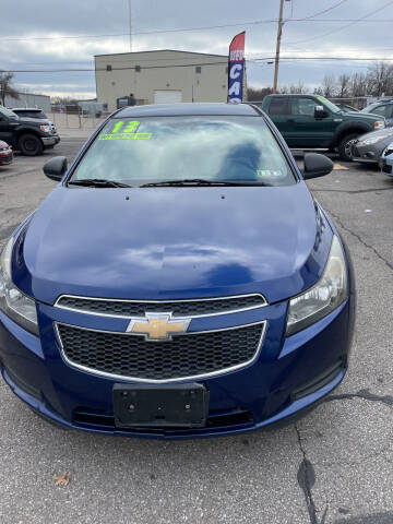 2013 Chevrolet Cruze for sale at Seventy 7 Auto Sales Incorporated in Youngstown OH