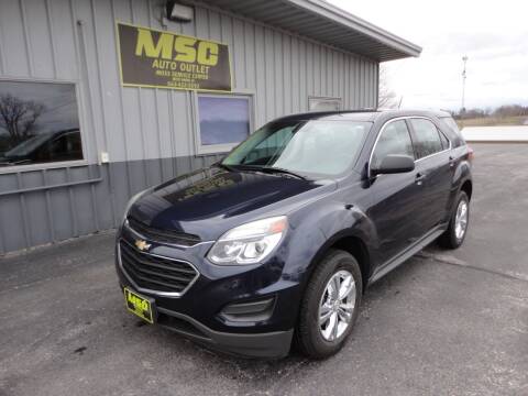 2016 Chevrolet Equinox for sale at Moss Service Center-MSC Auto Outlet in West Union IA