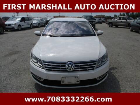 2014 Volkswagen CC for sale at First Marshall Auto Auction in Harvey IL
