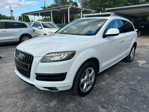 2015 Audi Q7 for sale at America Auto Wholesale Inc in Miami FL