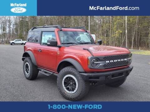 2024 Ford Bronco for sale at MC FARLAND FORD in Exeter NH