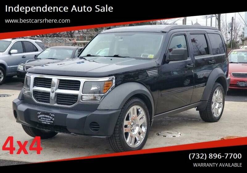 2007 Dodge Nitro for sale at Independence Auto Sale in Bordentown NJ