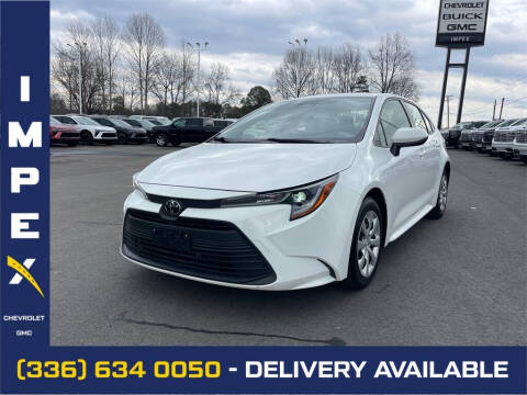 2023 Toyota Corolla for sale at Impex Chevrolet GMC in Reidsville NC