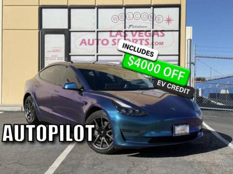 2023 Tesla Model 3 for sale at Las Vegas Auto Sports in Las Vegas NV