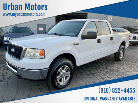 2008 Ford F-150 for sale at Urban Motors in Sacramento CA