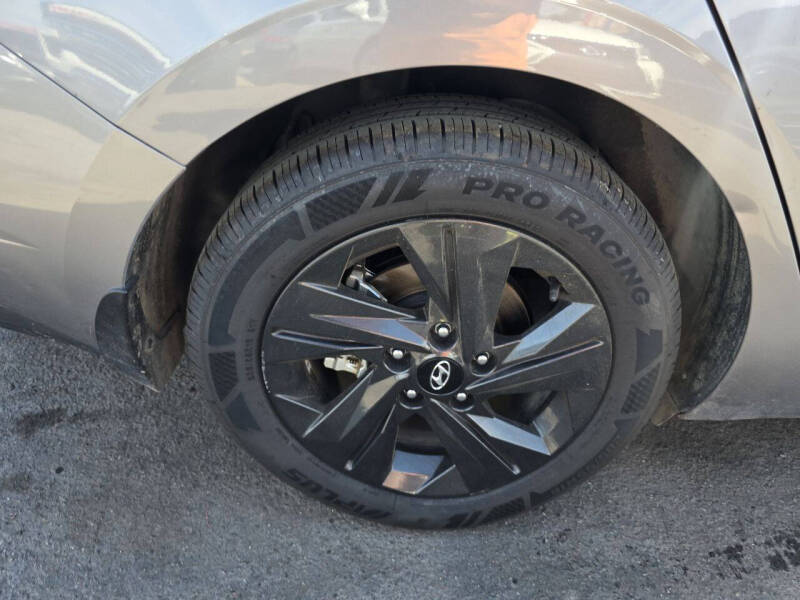 2023 Hyundai Elantra Hybrid Blue