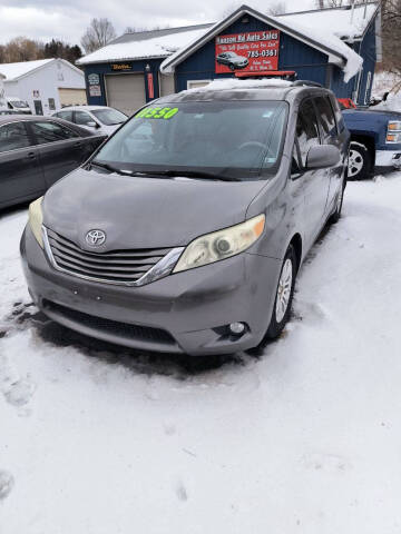 2011 Toyota Sienna for sale at Hanson Road Auto Sales Inc in Cassadaga NY