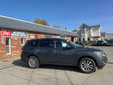 2014 Nissan Pathfinder for sale at RAYS AUTOMOTIVE SERVICE CENTER INC in Lowell MA