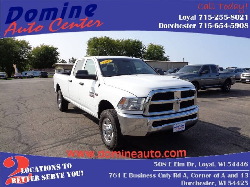 2015 RAM Ram Pickup 2500 for sale at Domine Auto Center in Loyal WI