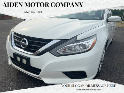 2017 Nissan Altima for sale at Aiden Motor Company in Portsmouth VA