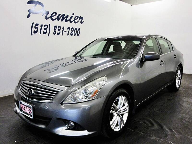 2013 Infiniti G37 Sedan for sale at Premier Automotive Group in Milford OH