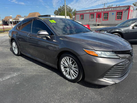 2018 Toyota Camry for sale at Best Deals Cars Inc in Fort Myers FL