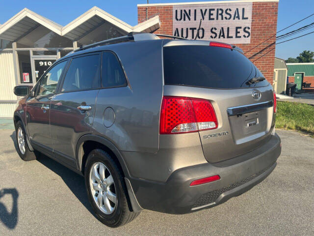 2012 Kia Sorento for sale at Universal Auto Sales LLC in Burlington, NC