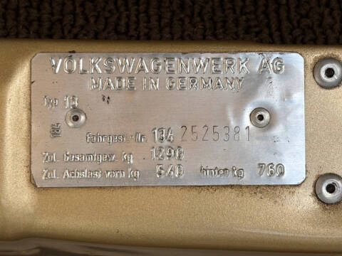 1974 Volkswagen Beetle