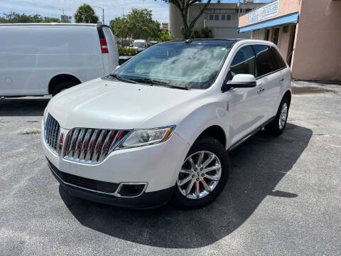 2012 Lincoln MKX for sale at MITCHELL MOTOR CARS in Fort Lauderdale FL