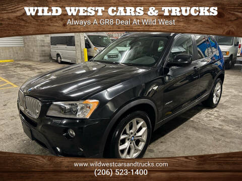 2011 BMW X3 for sale at Wild West Cars & Trucks in Seattle WA