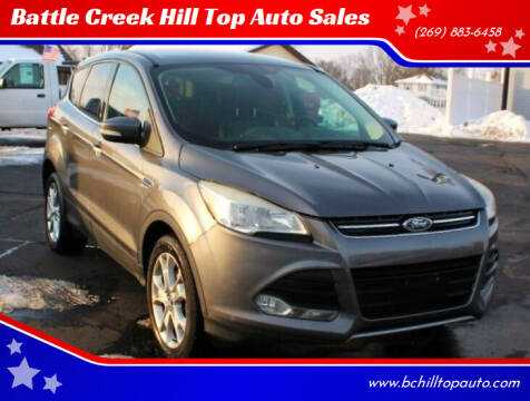2013 Ford Escape for sale at Battle Creek Hill Top Auto Sales in Battle Creek MI