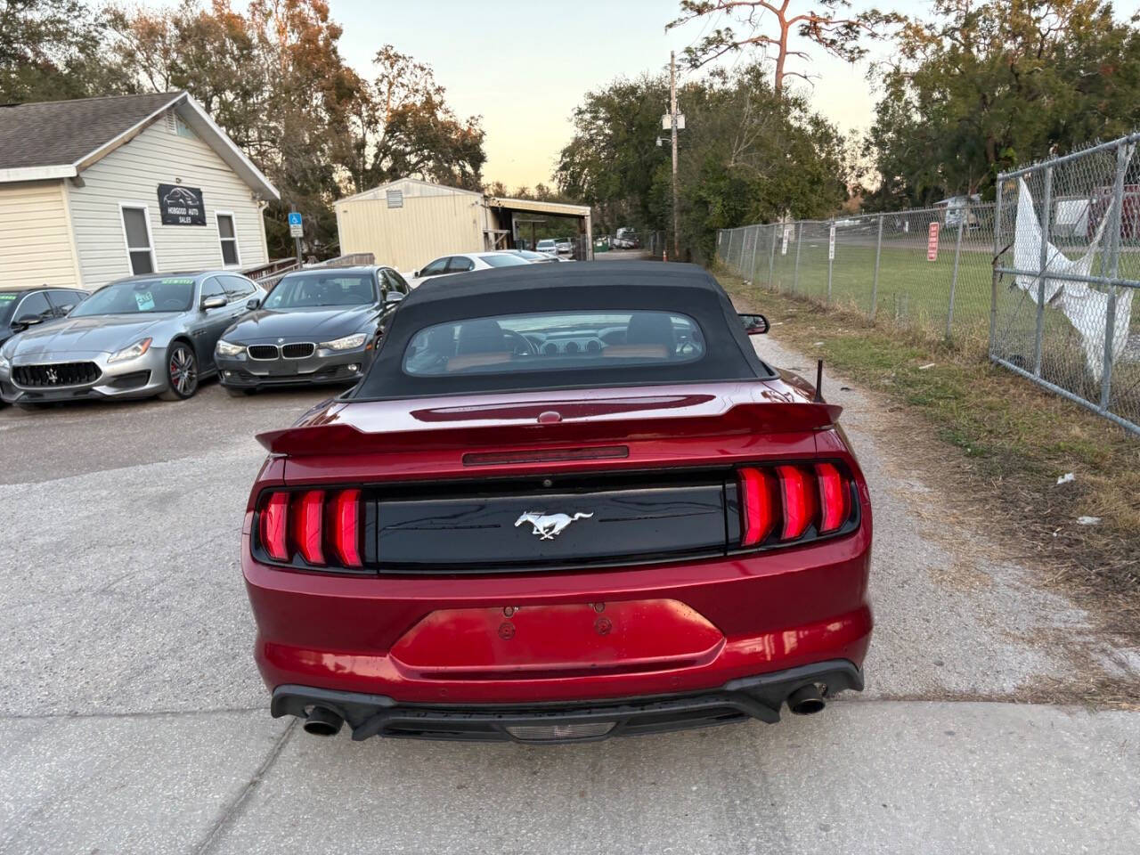 2019 Ford Mustang for sale at Hobgood Auto Sales in Land O Lakes, FL