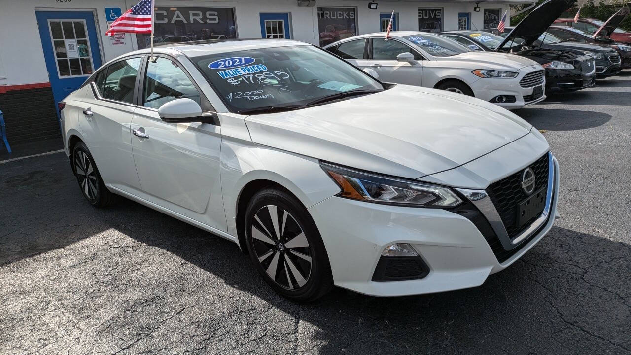 2021 Nissan Altima for sale at Celebrity Auto Sales in Fort Pierce, FL