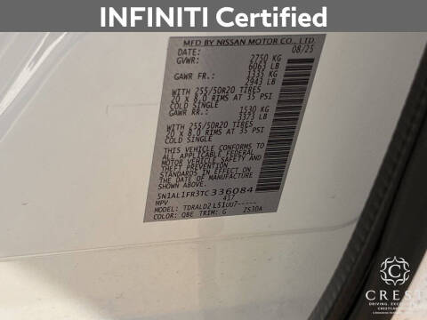 2026 Infiniti QX60 Luxe