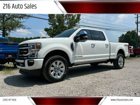 2021 Ford F-250 Super Duty for sale at 216 Auto Sales in Mc Calla AL