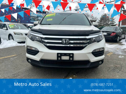 2016 Honda Pilot for sale at Metro Auto Sales in Lawrence MA